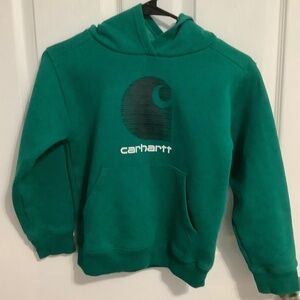 Carhartt Hoodie Youth Small Green